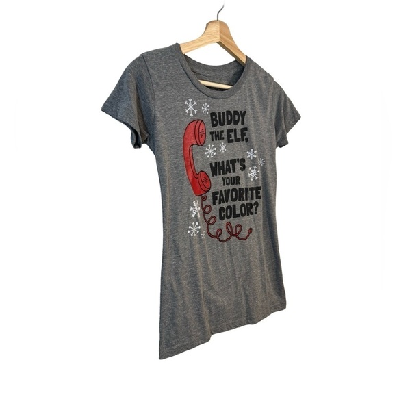 Ripple Junction Elf the Movie Gray Short Sleeve T-Shirt Size Small - Picture 4 of 9